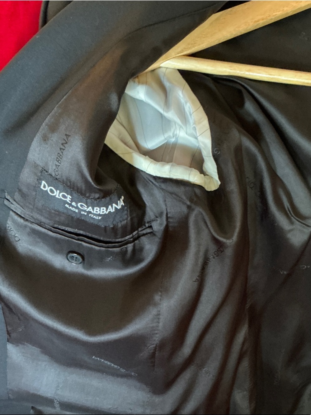 Dolce & Gabbana Men's Black Two-Button Suit - Picture 5 of 11